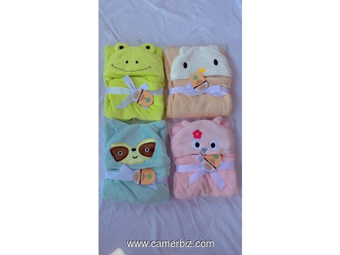 Couette bébé douce à capuche Happy baby - 36128