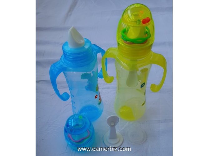 Biberon avec cuillère - grand modèle (24 cl) - 36132