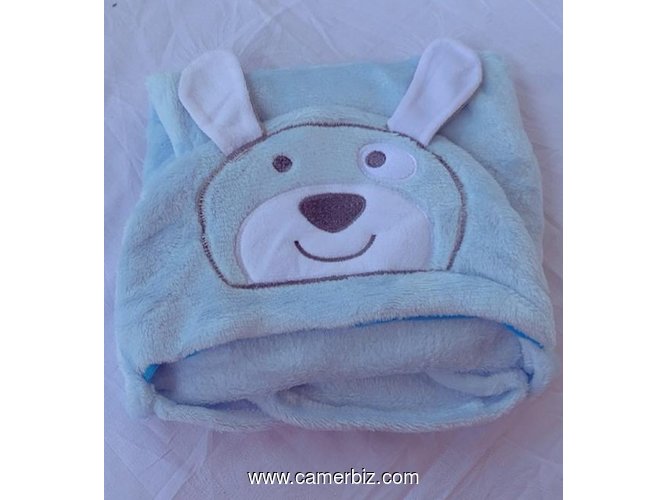 Couette bébé douce à capuche - 36133