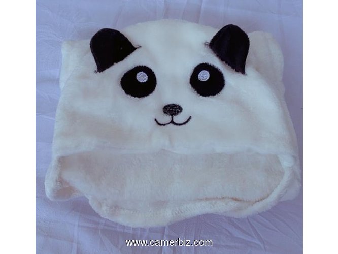 Couette bébé douce à capuche - 36133