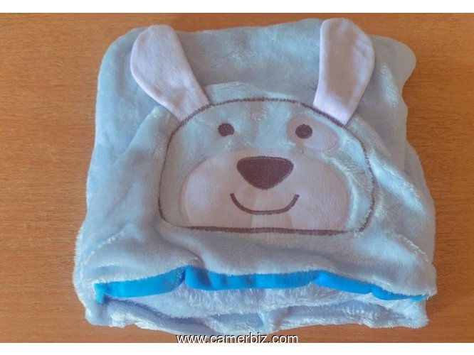 Couette bébé douce à capuche - 36133