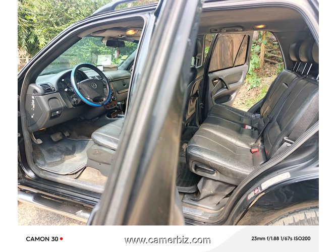 3,400,000FCFA-MERCEDES ML270 4X4WD-VERSION 2003-OCCASION DU CAMEROUN- FULL OPTION - 36134