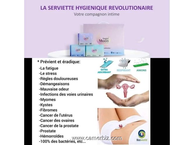 ANGEL MOON SERVIETTE HYGIÉNIQUE THÉRAPEUTIQUE  - 36151