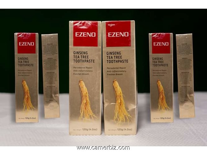 DENTIFRICE EZENO AU GINSENG ET À L ARBRE DE THÉ  - 36155