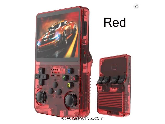 Console de jeu portable R36S avec 15.000 Jeux intégrés, 64 Go, écran de 3,5 pouces, PSP, PS1 - 36187