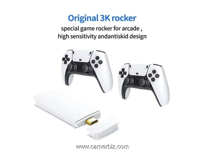 Console de jeu M15-HDMI 3D avec Controleur sans fil, Game Stick 4K Ultra HD, Jeux Retro - 20000 Jeux - 36188