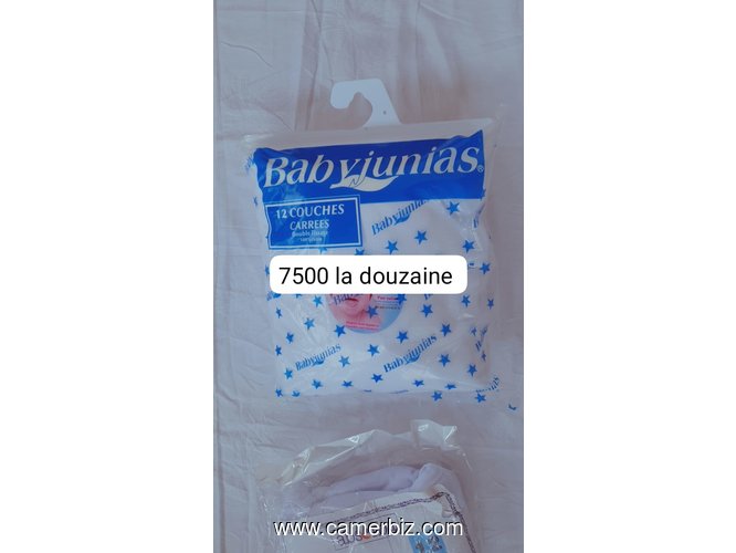 couche carré - la douzaine a 7500 - 36206