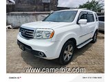 9,800,000FCFA-HONDA PILOT 4X4WD-VERSION 2014-OCCASION EN OR !-8PLACES-FULL OPTION