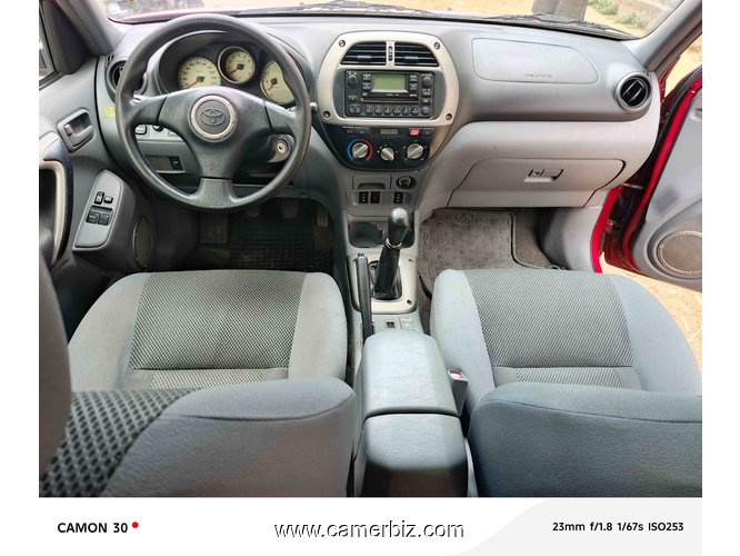 ARRIVAGE!!  5,200,000FCFA TOYOTA RAV4-4X4WD VERSION 2004-OCCASION D’ALLEMAGNE - 36253