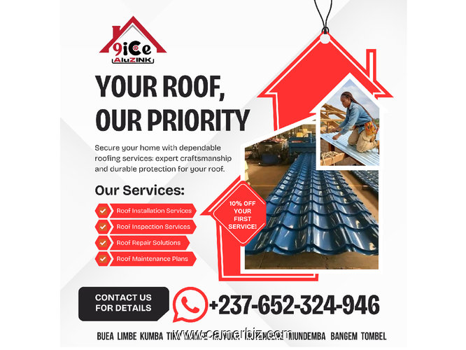 Aluminium Roofing Sheets for Sale in Limbe, Batoke, Bakingili and Idenau - 36315