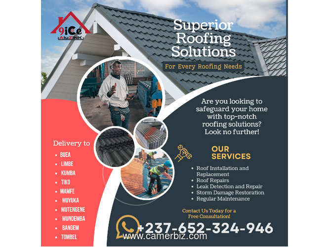 Aluminium Roofing Sheets for Sale in Kumba, Mbonge, Konye and Tombel - 36316