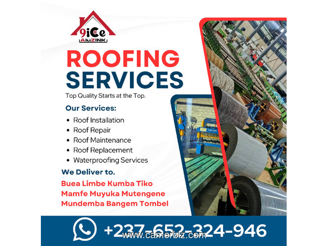 Aluminium Roofing Sheets for Sale in Tiko, Likomba, Mondoni and Missellele - 36317