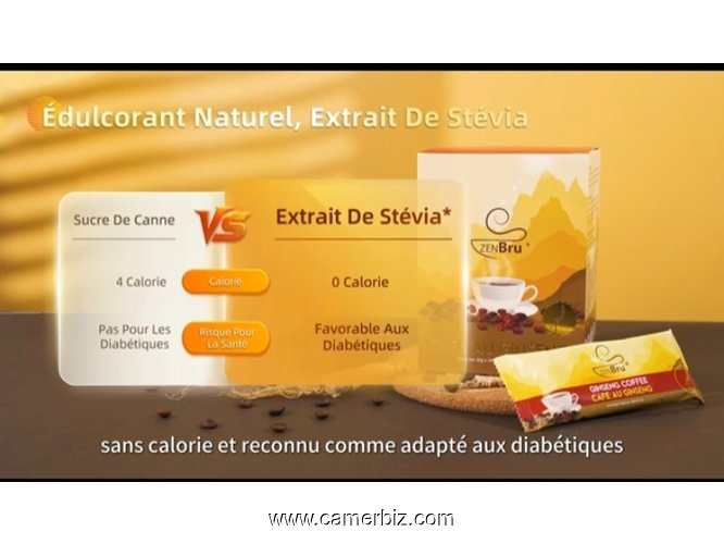 CAFÉ ZENBRU AUX GINSEND ET AUX GINGEMBRES - 36319