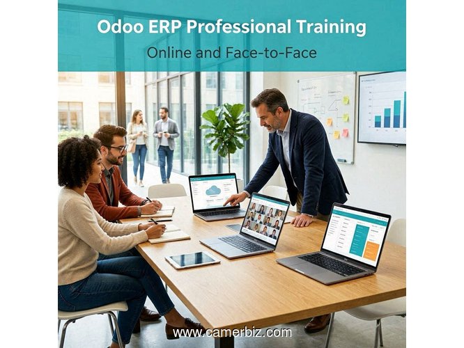 FORMATION PROFESSIONNELLE ODOO ERP – EN LIGNE ET EN PRÉSENTIEL - 36320