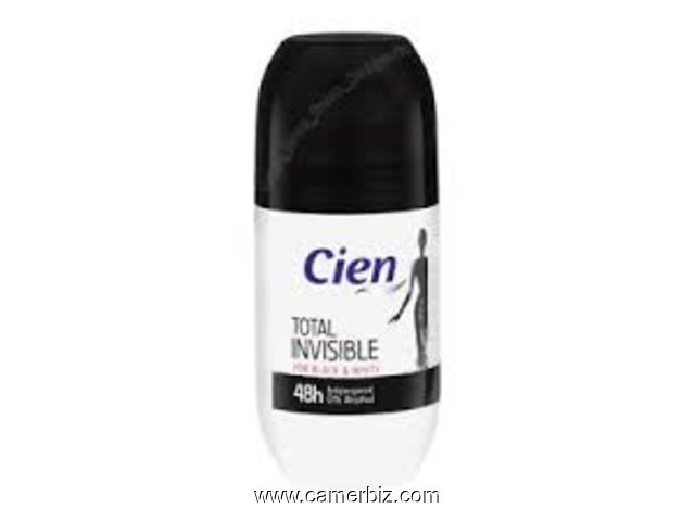 Cien Deo-Roll-On Total Invisible Men - 3699