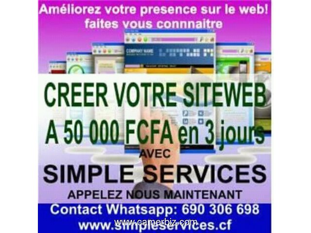 CREATION ET HEBERGEMENT DE SITES WEB - 3728