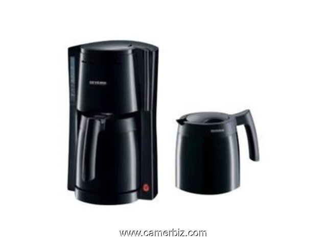 SEVERIN KA 9234 Cafetière filtre avec verseuse isotherme - Noir - 3752