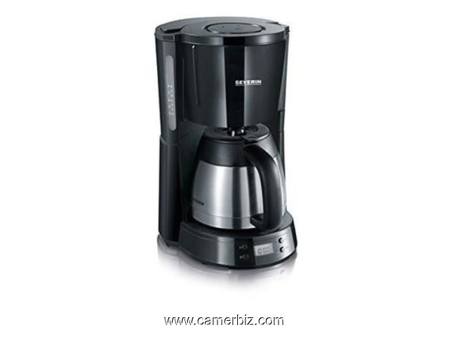 SEVERIN KA 4141 Cafetière filtre avec verseuse isotherme programmable - Noir - 3753
