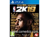 CD Jeux  NBA 2K19 Édition 20ème anniversaire version française 