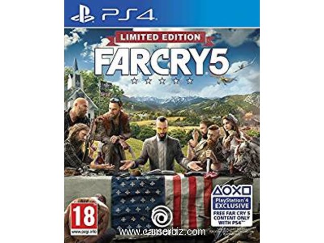 CD Jeux  Far Cry 5 Limited Edition version française  - 3774