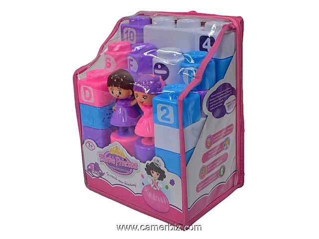 Block De Construction - Multicolore BARBIE PRINCESS - 3861