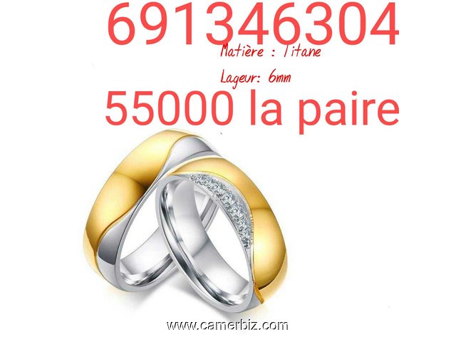 Alliances de mariage - 3868