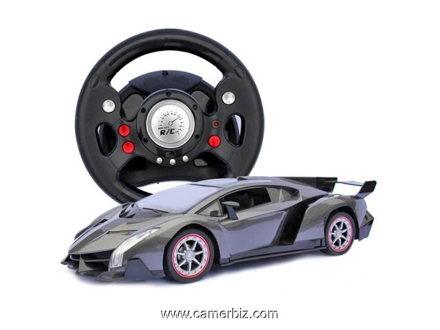 voiture  télécommandee volant jouets voiture plastique enfants - 3882