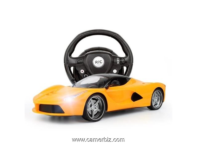 voiture  télécommandee volant jouets voiture plastique enfants - 3882