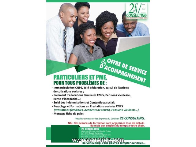 Offre de Services: Accompagnement, Conseil et Formations en Prestations sociales CNPS - 3883