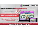 CREATION ET HEBERGEMENT DE SITES WEB - 3892