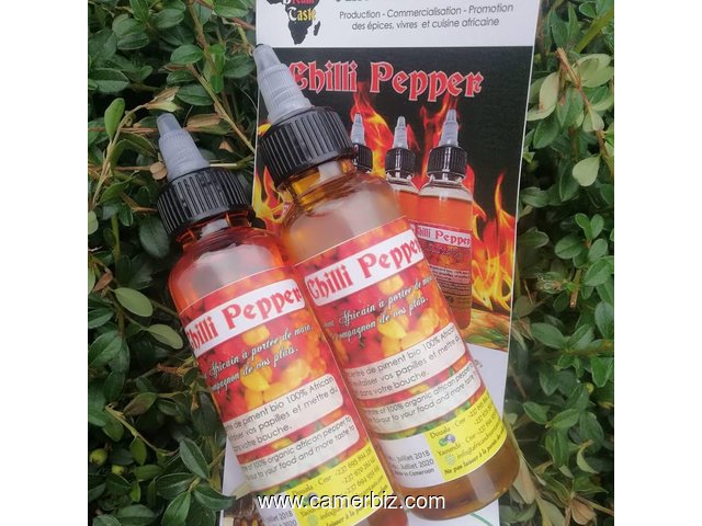 Chilli Pepper rouge de 100ml. - 3994