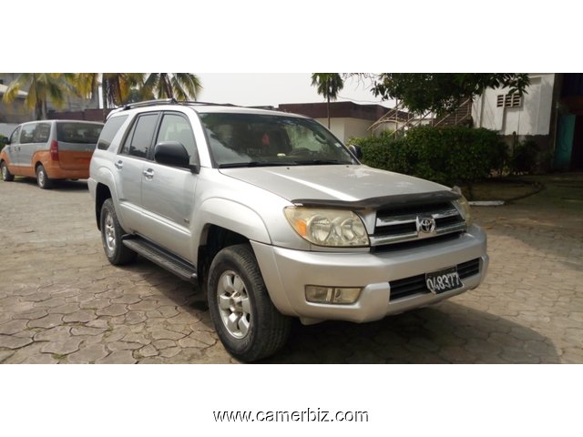  5,900,000FCFA-TOYOTA 4RUNNER-4X4WD-VERSION 2006-OCCASION DU COTONOU-EN TRES BON ETAT - 4123