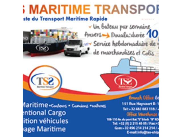 SERVICE DE GROUPAGE MARITIME TSS est la solution - 419