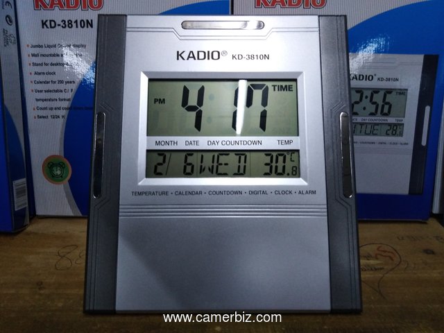 HORLOGE DIGITAL KD-3810N  Kadio - 4429