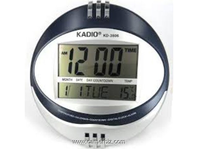 Pendule digitale KADIO 3806N - 4430