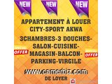 Appartement à louer à Akwa City-Sport - 4683
