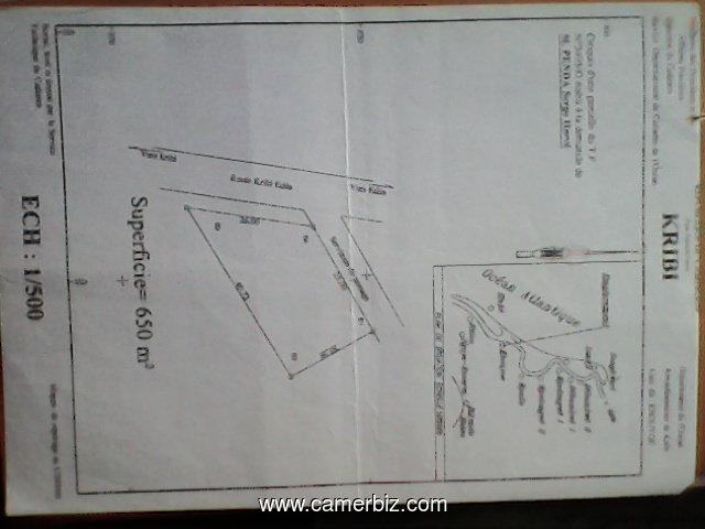 Terrain a vendre  - 4746