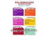 Formations informatiques de pointes   à moindre Prix  DEVCOM  Rentrée  ce 6 Avril et 13 Mai 2019 - 4757