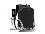 Sac à Dos Intelligent Avec Port USB - Noir - 4783