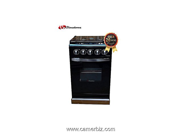  Binatone Cuisinière 4 Foyers FGC-510 - 50 x 50cm - 24 Mois - Noir - 4822