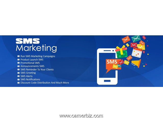 SMS MARKETING (Plateforme digitale d’envoi des SMS Professionnels et en masse) - 4858