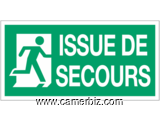 Panneau de sécurité Issue de secours  - 4917