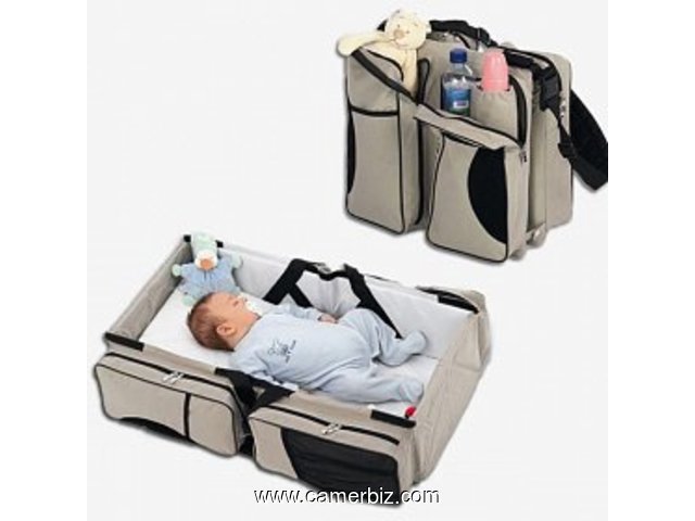 Lit et sac de voyage bebe - Sac bébé double fonctions - 4920