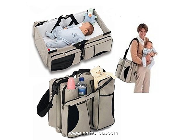 Lit et sac de voyage bebe - Sac bébé double fonctions - 4920
