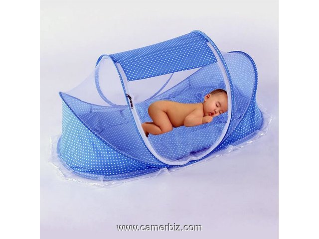 Lit Bebe Moustiquaire Portable Grand Modele Avec Oreiller Et Avec Coussin De Couchage Layette Equipement Bebe Douala Cameroun Camerbiz Com