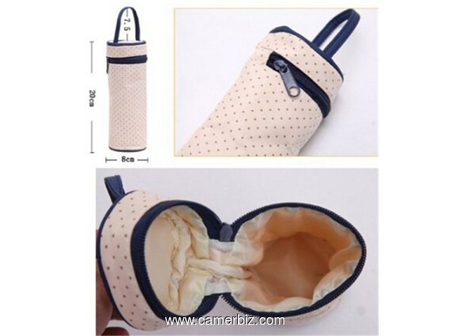 Sac à langer à bandoulière pour bébé, sac de transport multi fonctionnel 5 pcs - 4922