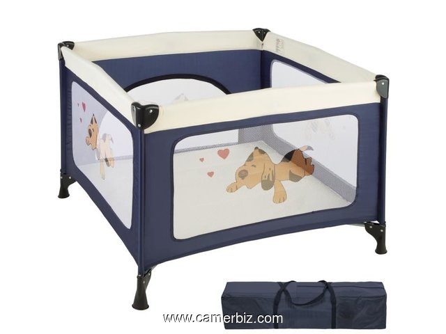 berceau bébé américain pliable pour jumeaux avec moustiquaire - 4931