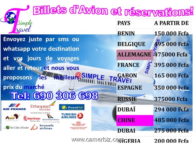 votre billet d'avion a prix le plus bas - 5266