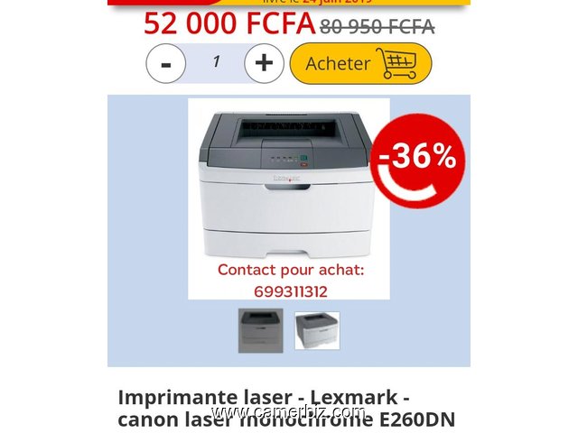 Imprimante Laser Lexmark - 5440