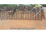 Construction ouvrange metallique,grille de protection fer forge  - 5495